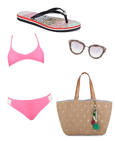 Pink Bathing Suit Outfit