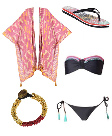 Bandeu Bathing Suit Outfit