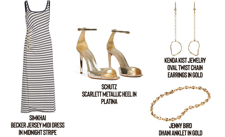 Flowing Dress Yacht Summer Style inspiration