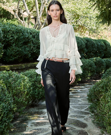 Boho, Refined: Steffina Top, Cinq à Sept.