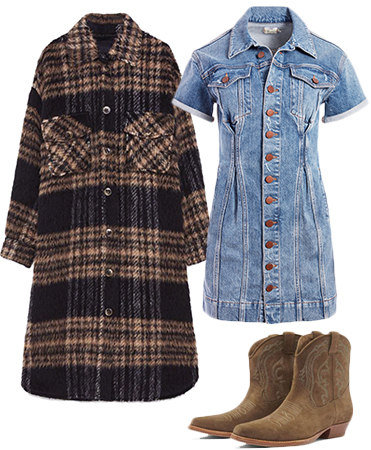 The Denim Dress Outfit Inspiration