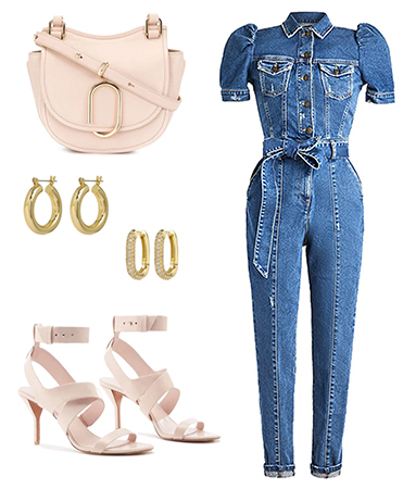 The Denim Jumpsuit Outfit Inspiration