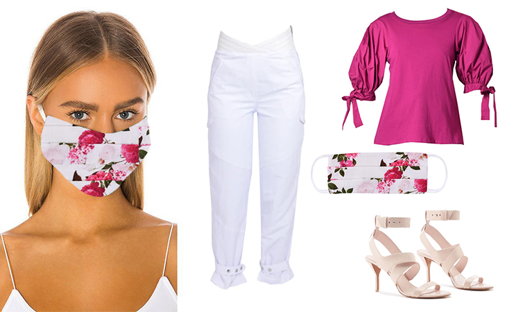 Karina Grimaldi Face Mask Outfit Inspiration 2