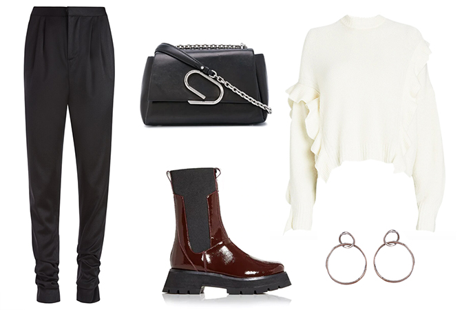 Sleek trousers outfit inspiration