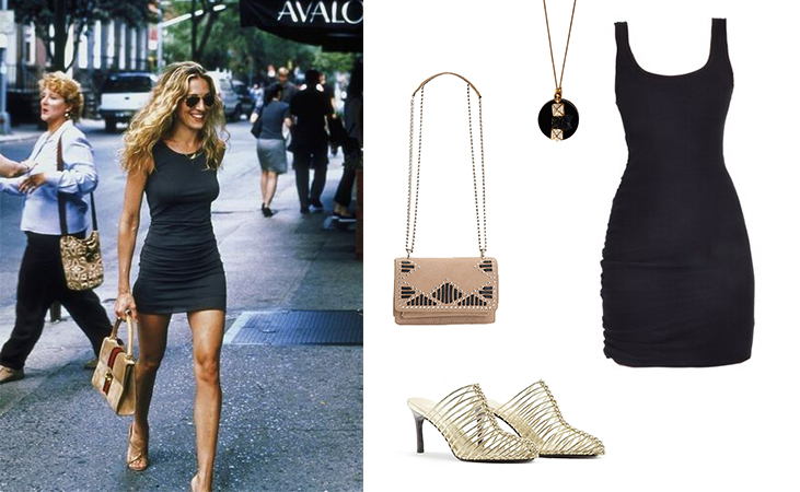 Iconic Carrie Bradshow Outfits- Bodycon Dress