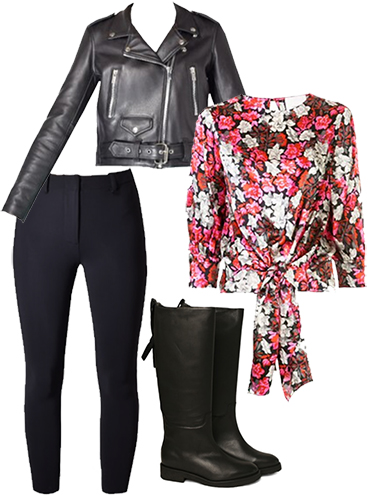 Leather classic outfit inspiration