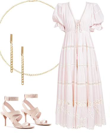Tiered Midi Dress outfit Inspiration