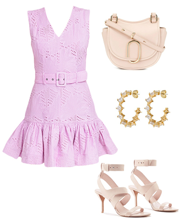 Eyelet Mini Dress Outfit Inspiration