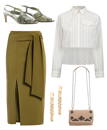 Pencil Skirt Outfit Inspiration