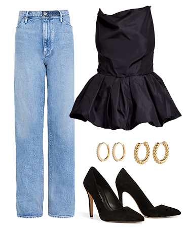 Relaxed Denim Inspired Outfit 